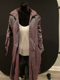 FRENCH IRIDESCENT TRENCH-COAT