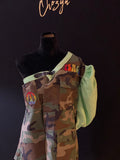 Chozyn 2 Win Off the Chain One Shoulder Camo Jacket